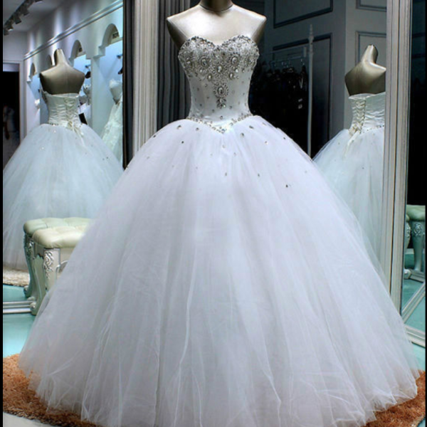 New White Ivory Bridal Gown Wedding Dress Custom Size 4-6-8-10-12-14-16 ...